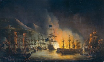  guerra Obras - bombardeo de buques de guerra de argel
